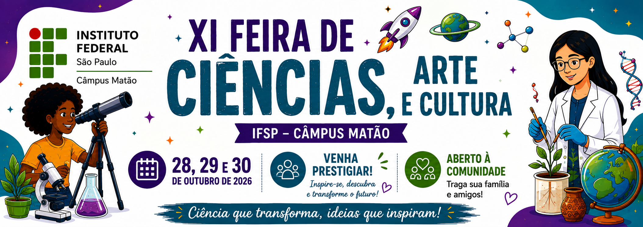 11ª Feira de Ciências, Arte e Cultura do IFSP Matão